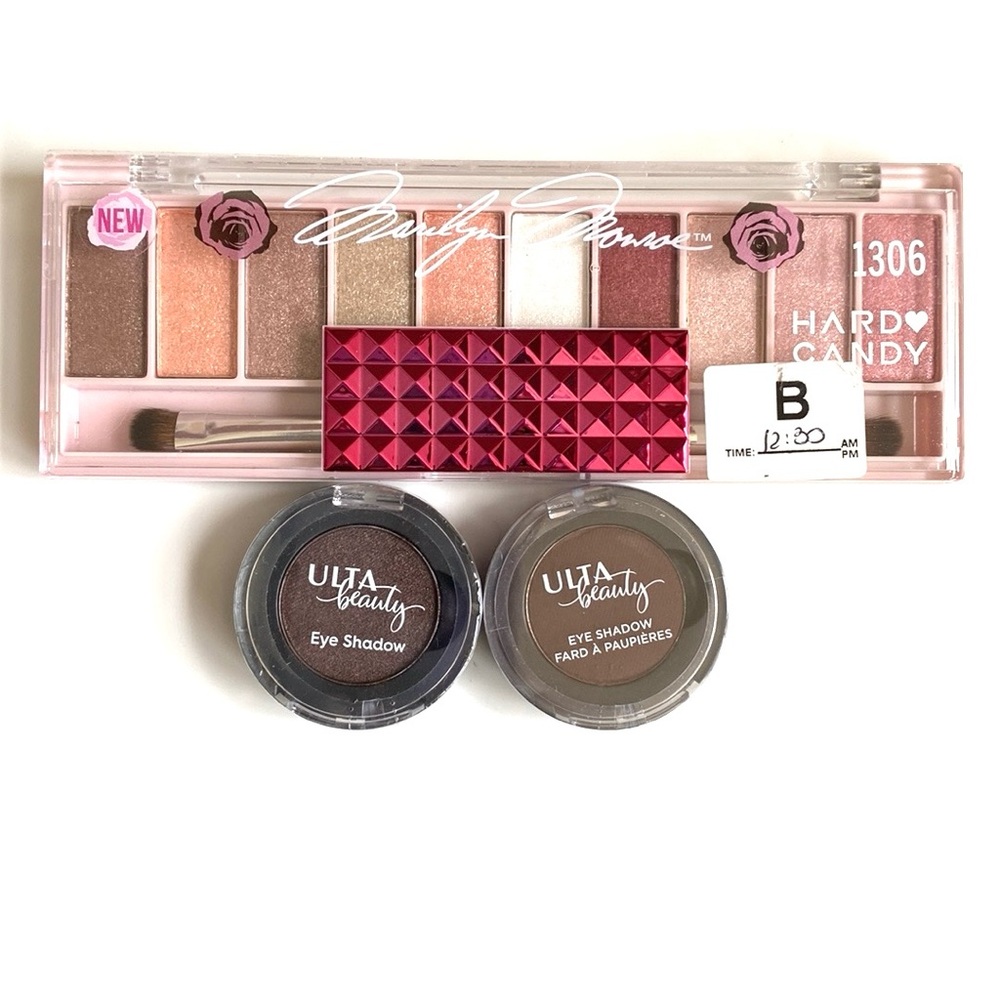 Top Ten Eye Pallet Hardy Candy Marilyn Monroe edition & Ulta Beauty eyeshadows